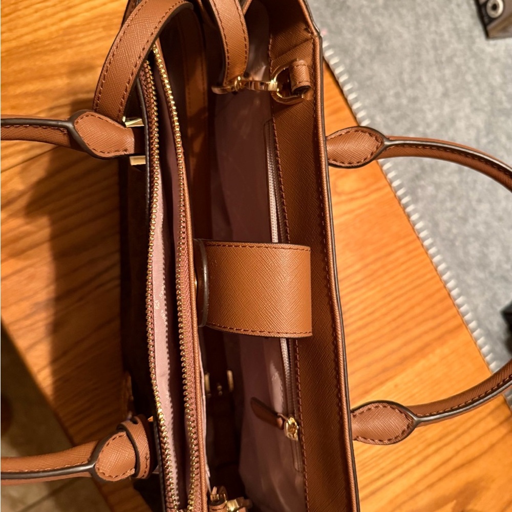 Michael Kors Brown and Tan Satchel - Picture 8 of 12